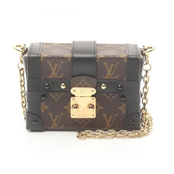 Louis Vuitton Handbags - Louis Vuitton Essential Trunk Brown Canvas Shoulder Bag (Pre-Owned)